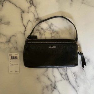 Coach Bleeker Pebbled Leather Wallet